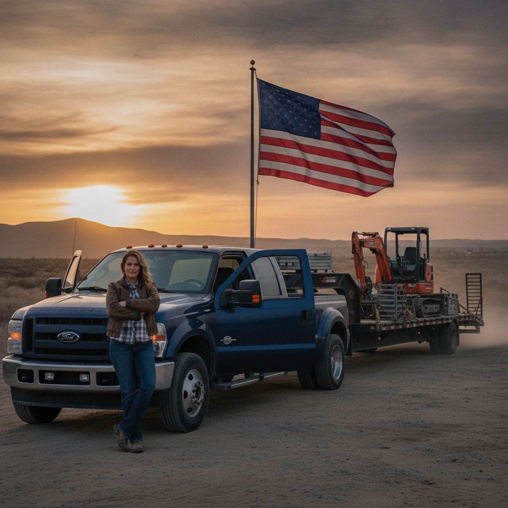 Hot shot truck owner-operator